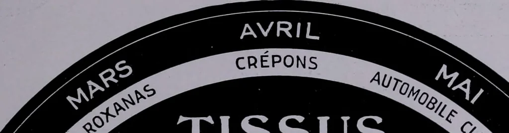 An illustration from Tissus et nouveauts 1905, 1905, leaf 136