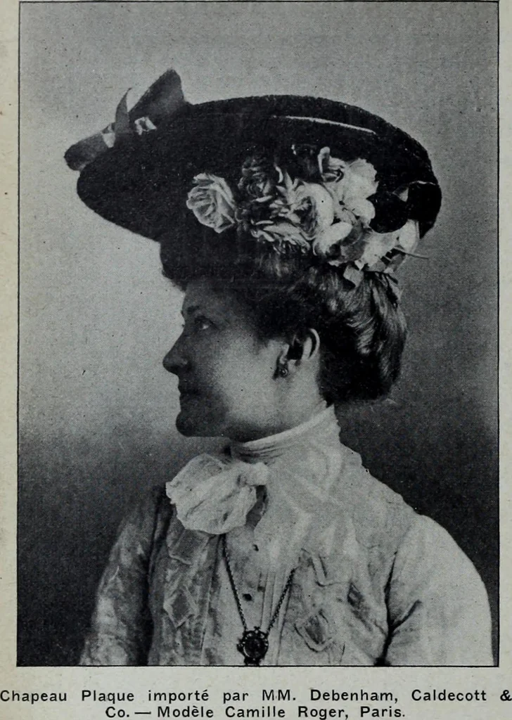 An illustration from Tissus et nouveauts 1905, 1905, leaf 149