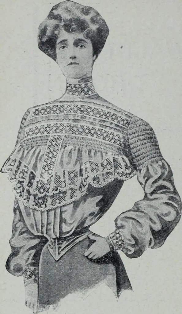 An illustration from Tissus et nouveauts 1905, 1905, leaf 151