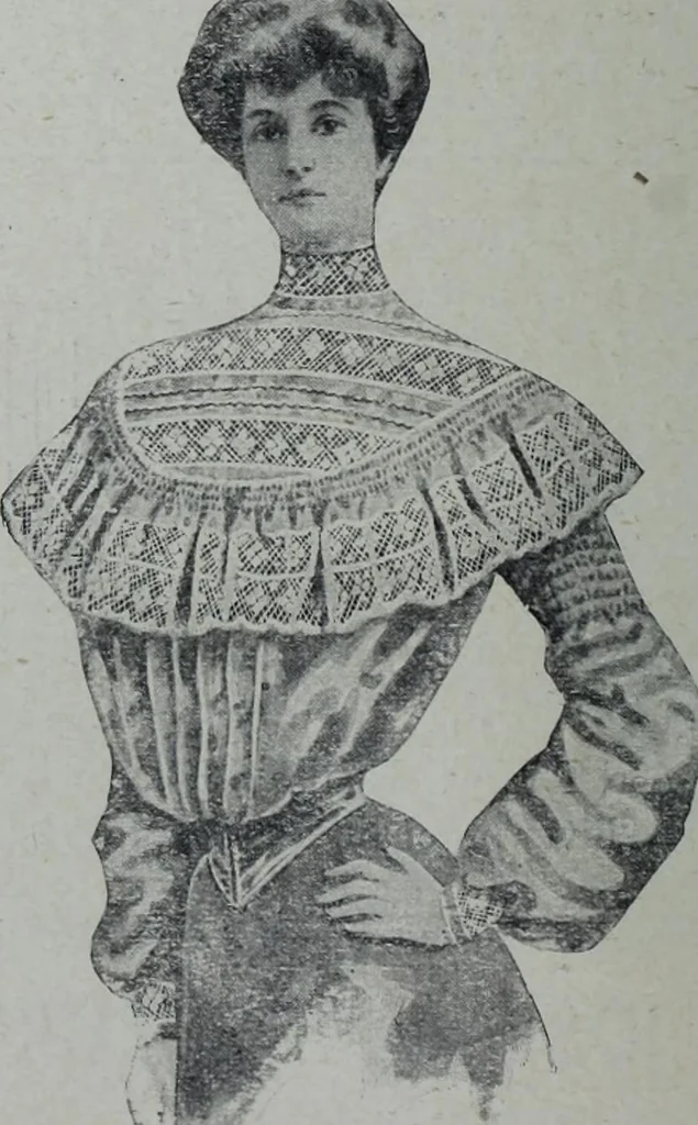 An illustration from Tissus et nouveauts 1905, 1905, leaf 151