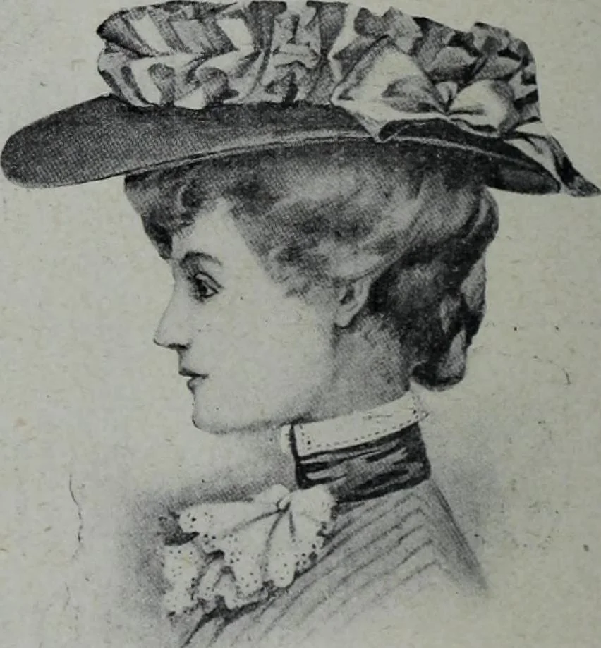 An illustration from Tissus et nouveauts 1905, 1905, leaf 175