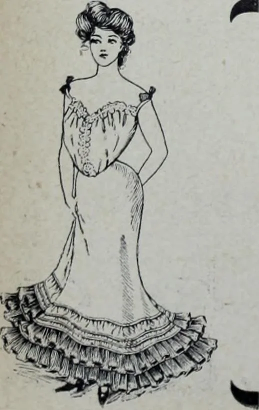 An illustration from Tissus et nouveauts 1905, 1905, leaf 187