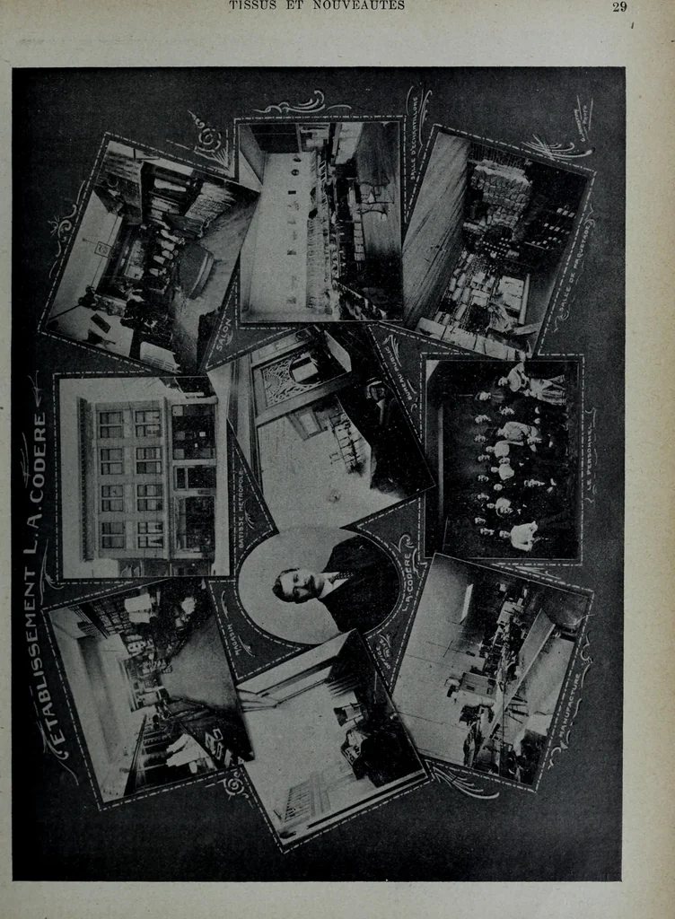 An illustration from Tissus et nouveauts 1905, 1905, leaf 228