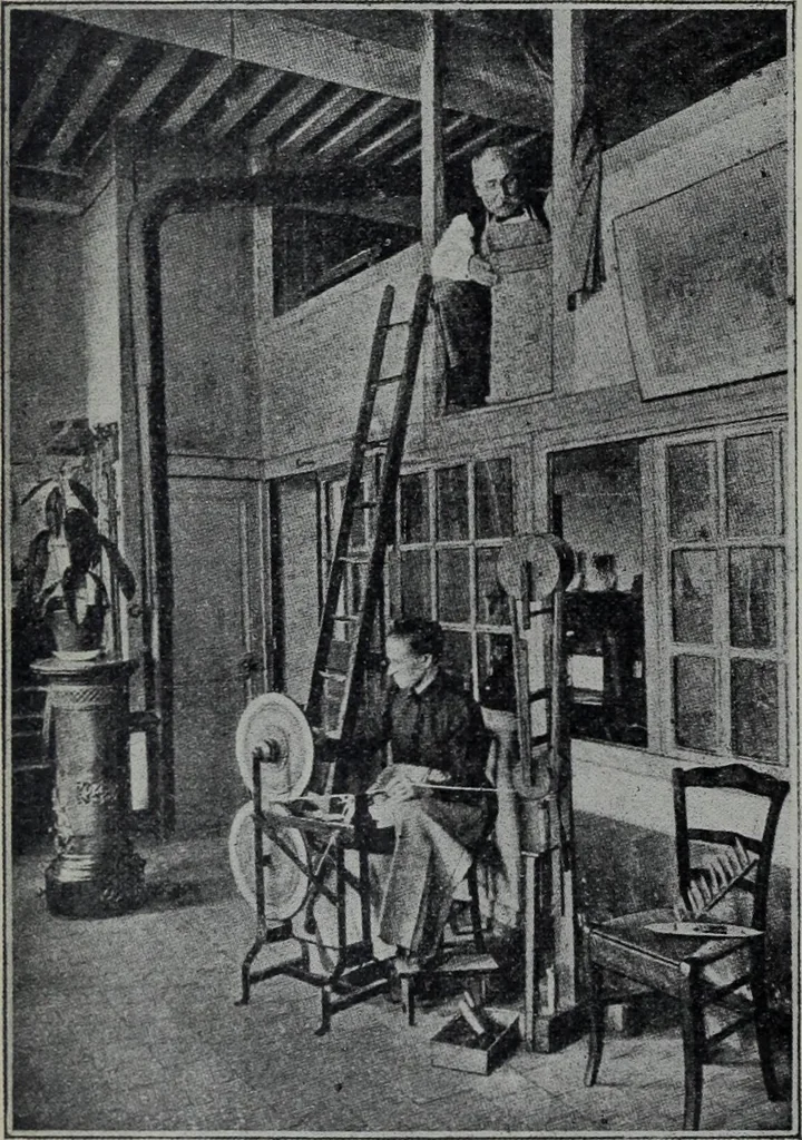 An illustration from Tissus et nouveauts 1905, 1905, leaf 23