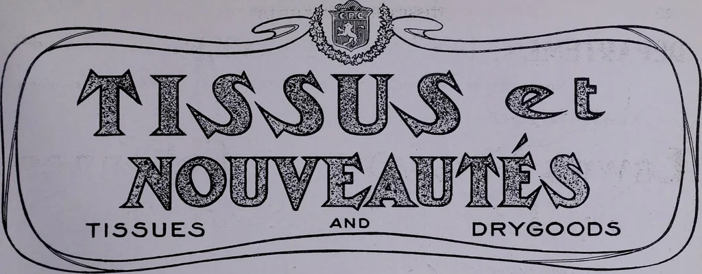 An illustration from Tissus et nouveauts 1905, 1905, leaf 254