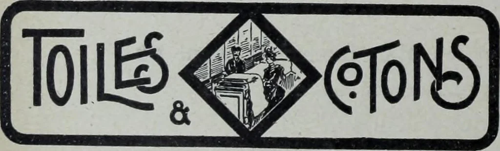 An illustration from Tissus et nouveauts 1905, 1905, leaf 279