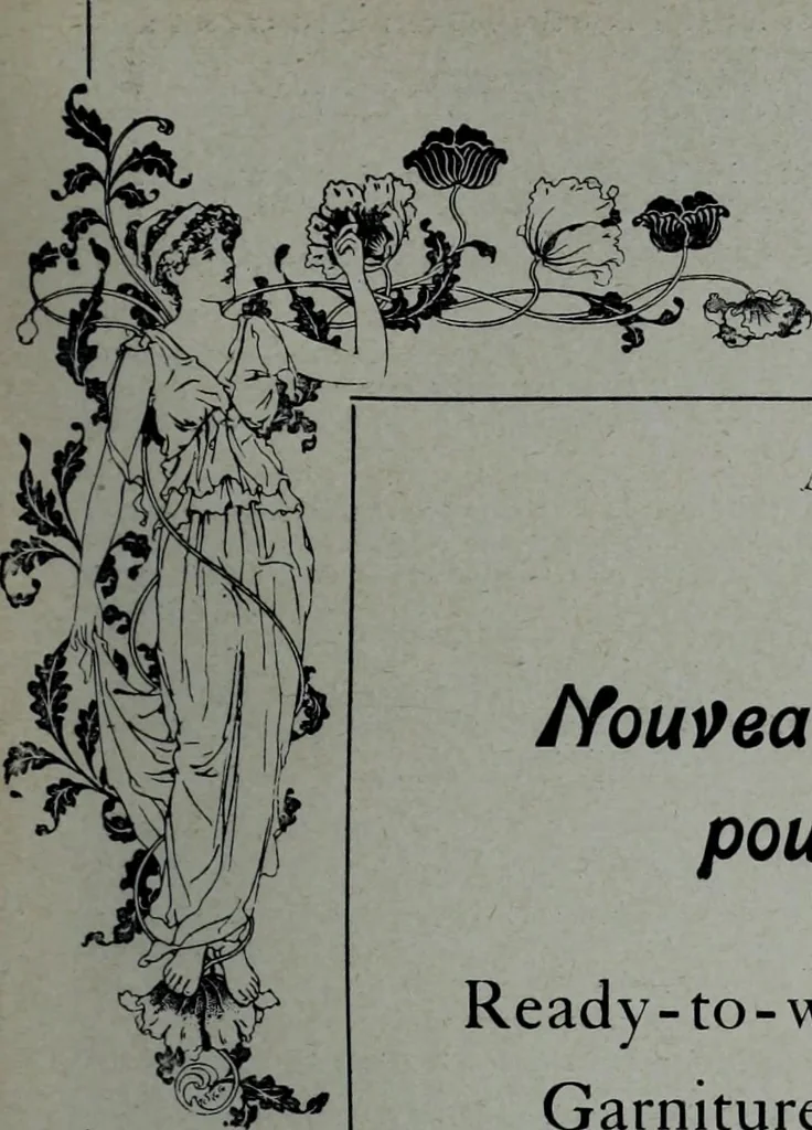 An illustration from Tissus et nouveauts 1905, 1905, leaf 284