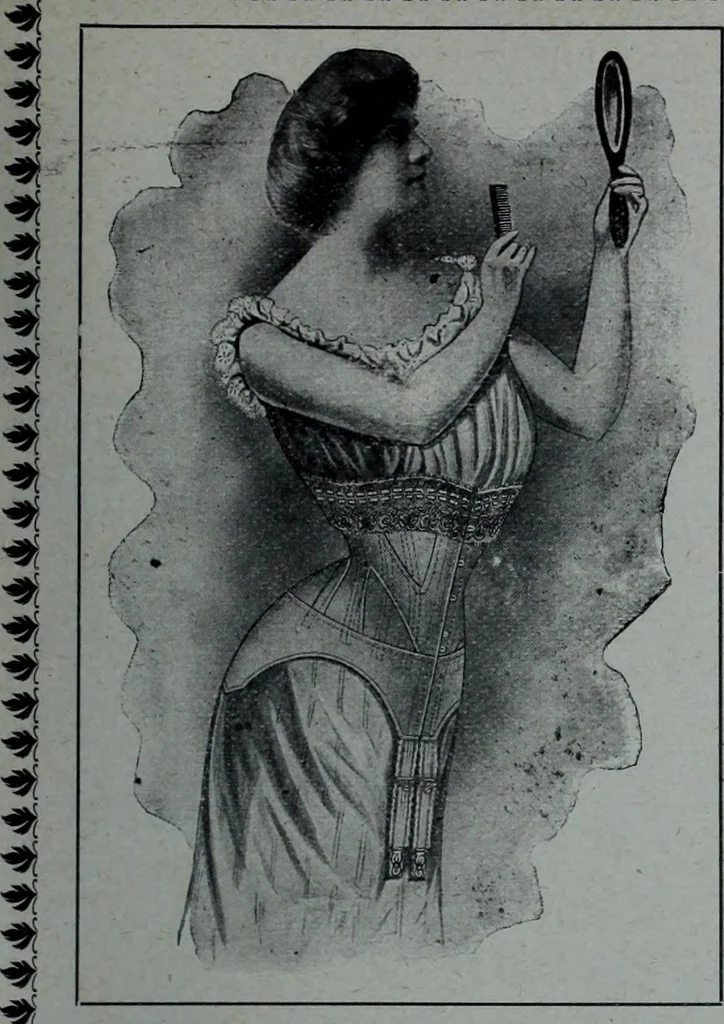 An illustration from Tissus et nouveauts 1905, 1905, leaf 348