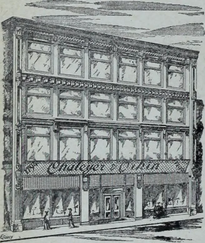An illustration from Tissus et nouveauts 1905, 1905, leaf 351