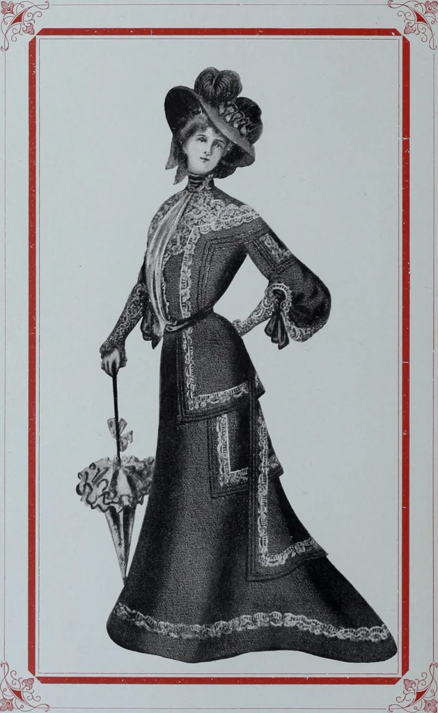 An illustration from Tissus et nouveauts 1905, 1905, leaf 403
