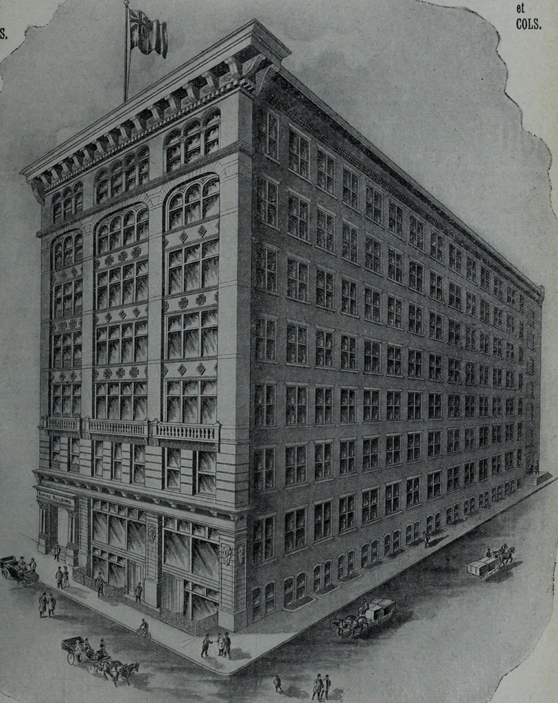 An illustration from Tissus et nouveauts 1905, 1905, leaf 474