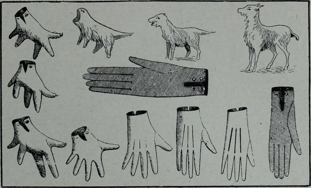 An illustration from Tissus et nouveauts 1905, 1905, leaf 486