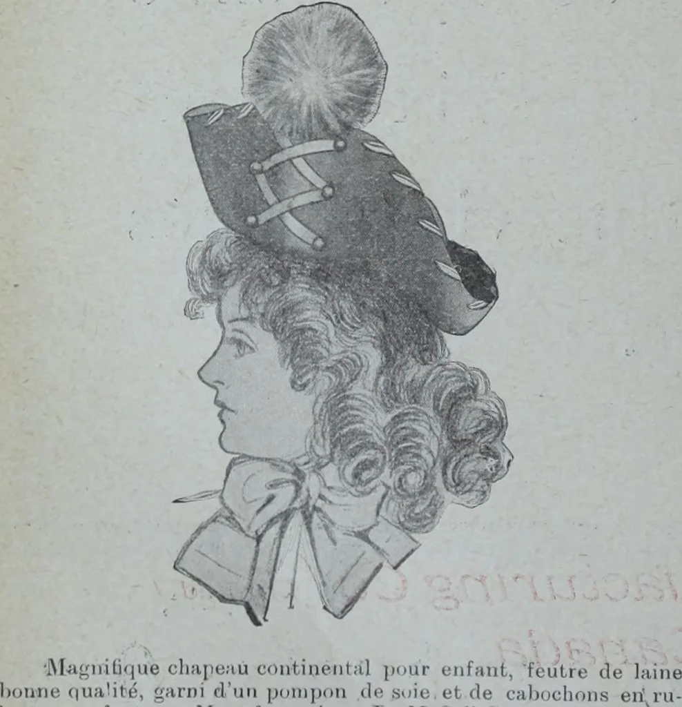 An illustration from Tissus et nouveauts 1905, 1905, leaf 541
