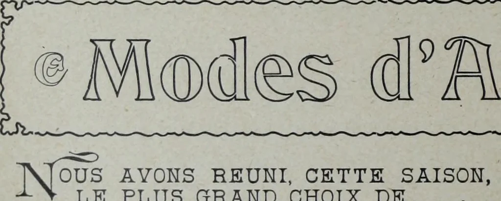 An illustration from Tissus et nouveauts 1905, 1905, leaf 561