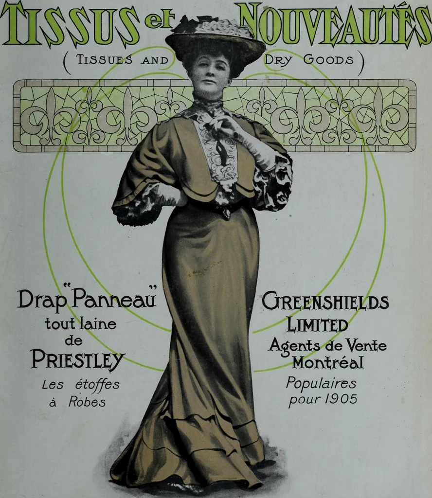 An illustration from Tissus et nouveauts 1905, 1905, leaf 6