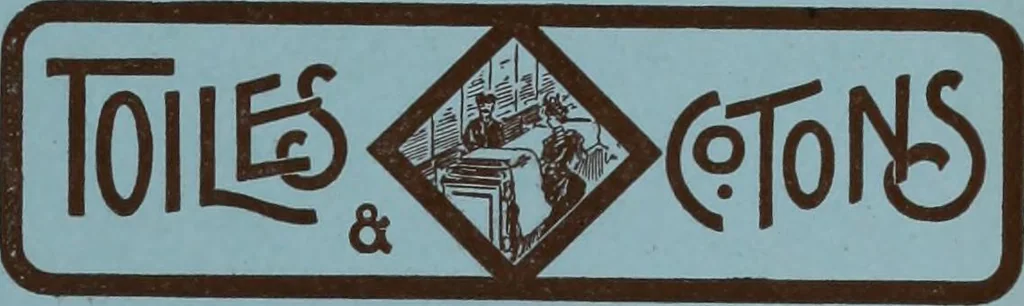 An illustration from Tissus et nouveauts 1905, 1905, leaf 604