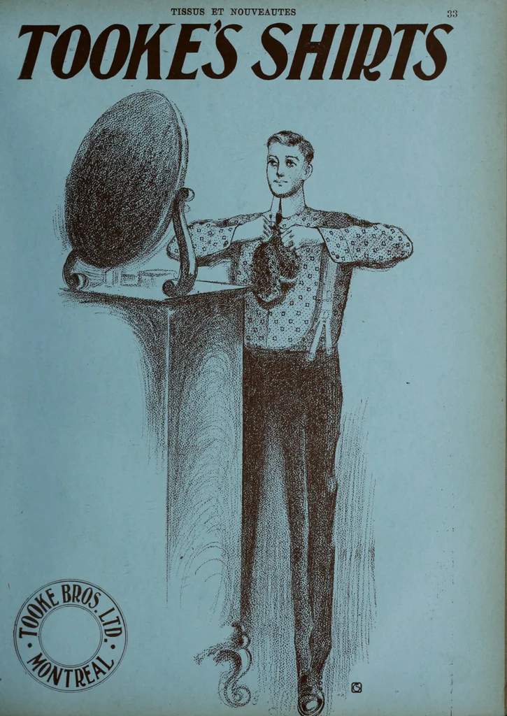 An illustration from Tissus et nouveauts 1905, 1905, leaf 606