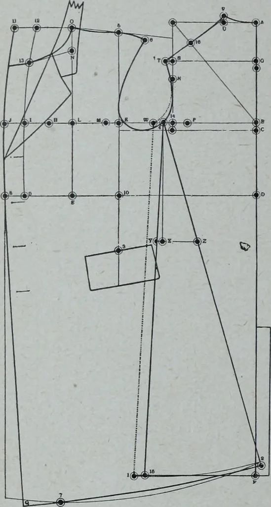 An illustration from Tissus et nouveauts 1905, 1905, leaf 687