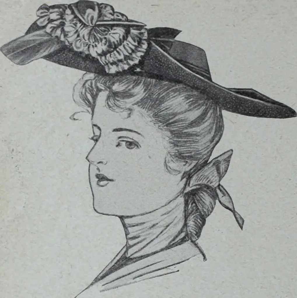 An illustration from Tissus et nouveauts 1905, 1905, leaf 697