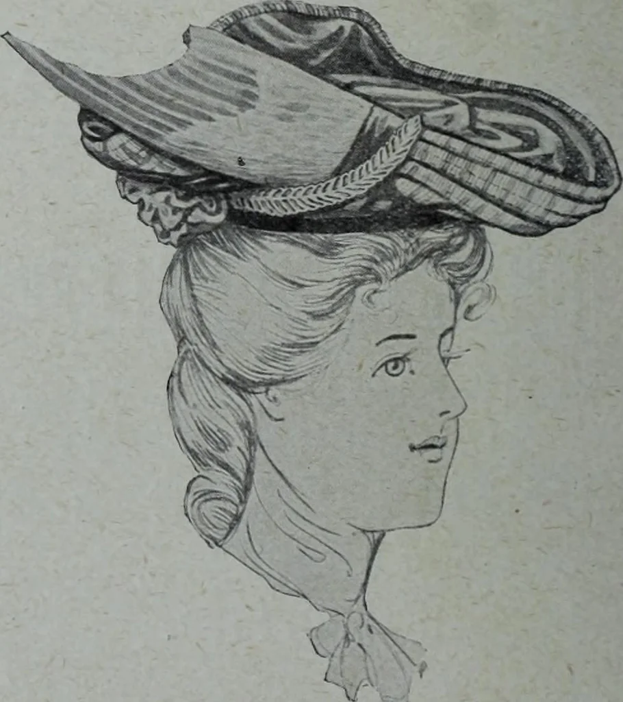An illustration from Tissus et nouveauts 1905, 1905, leaf 697