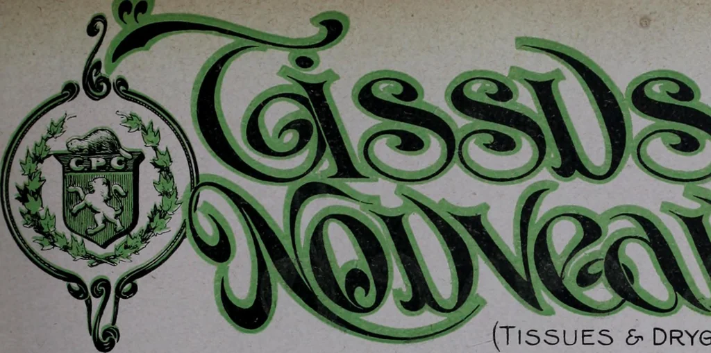 An illustration from Tissus et nouveauts 1905, 1905, leaf 730