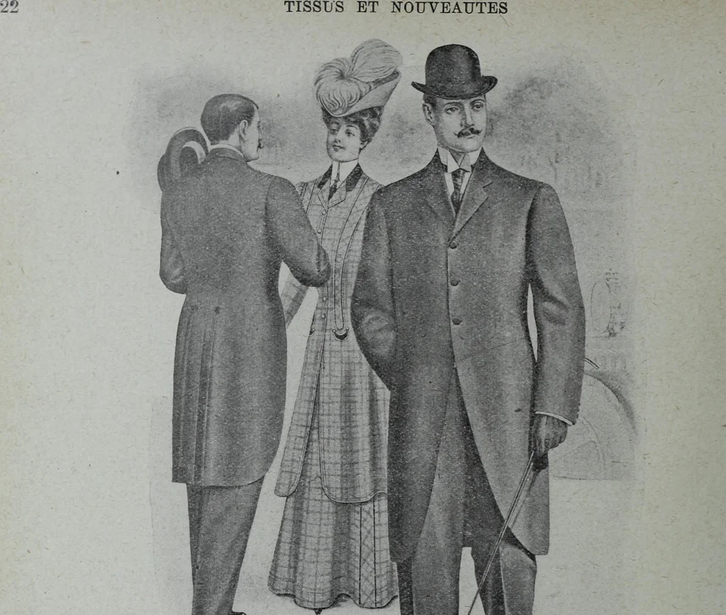 An illustration from Tissus et nouveauts 1905, 1905, leaf 751