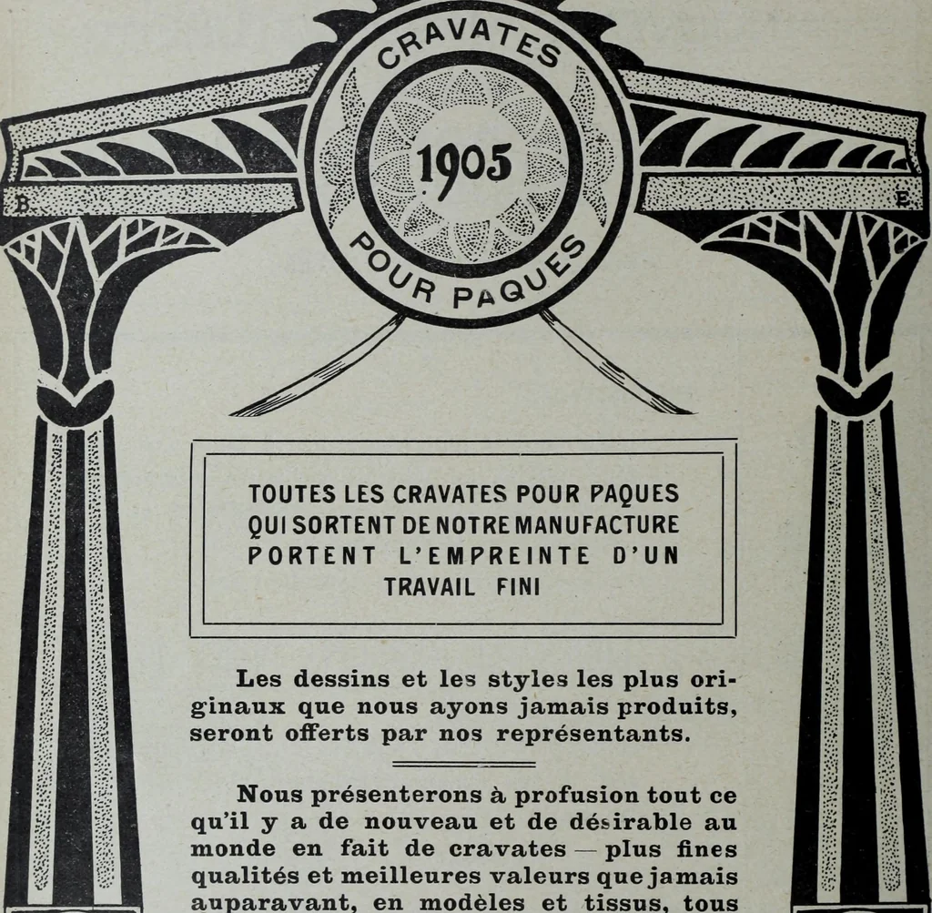 An illustration from Tissus et nouveauts 1905, 1905, leaf 93