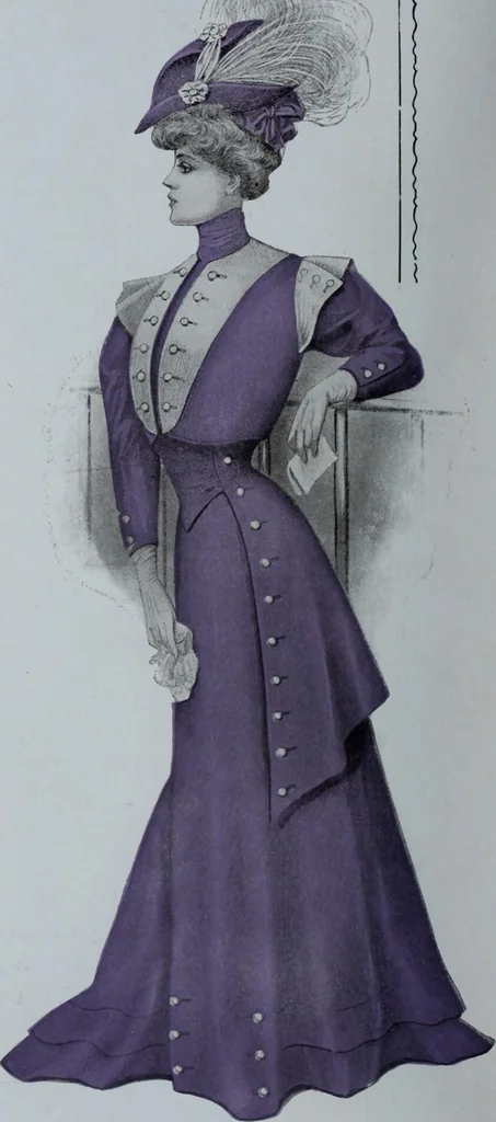 An illustration from Tissus et nouveauts 1906, 1906, leaf 131