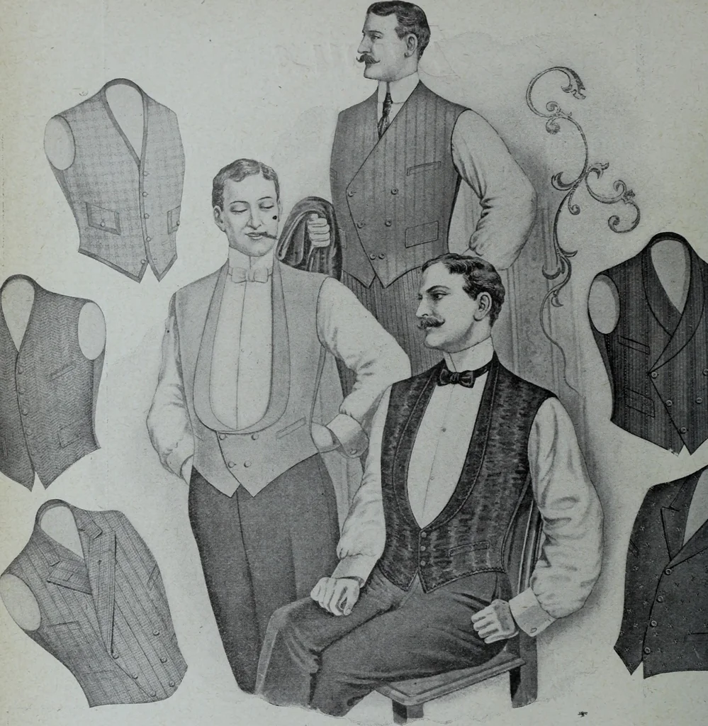 An illustration from Tissus et nouveauts 1906, 1906, leaf 155