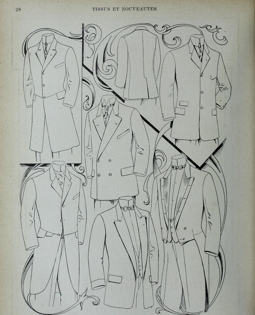 An illustration from Tissus et nouveauts 1906, 1906, leaf 159