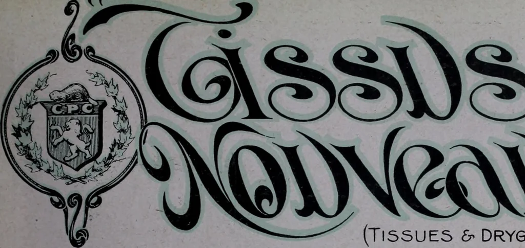 An illustration from Tissus et nouveauts 1906, 1906, leaf 196