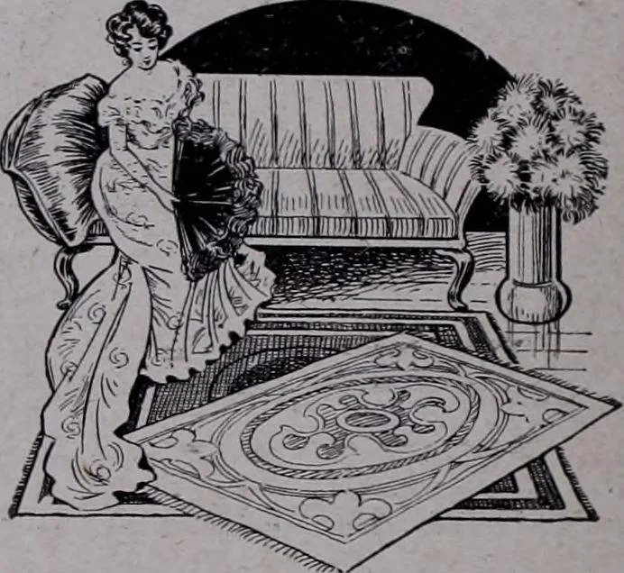 An illustration from Tissus et nouveauts 1906, 1906, leaf 197