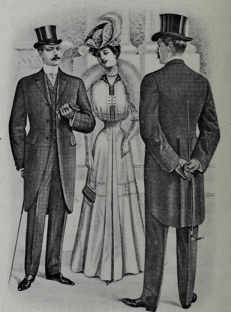 An illustration from Tissus et nouveauts 1906, 1906, leaf 211