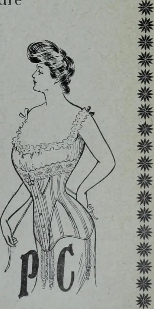 An illustration from Tissus et nouveauts 1906, 1906, leaf 222