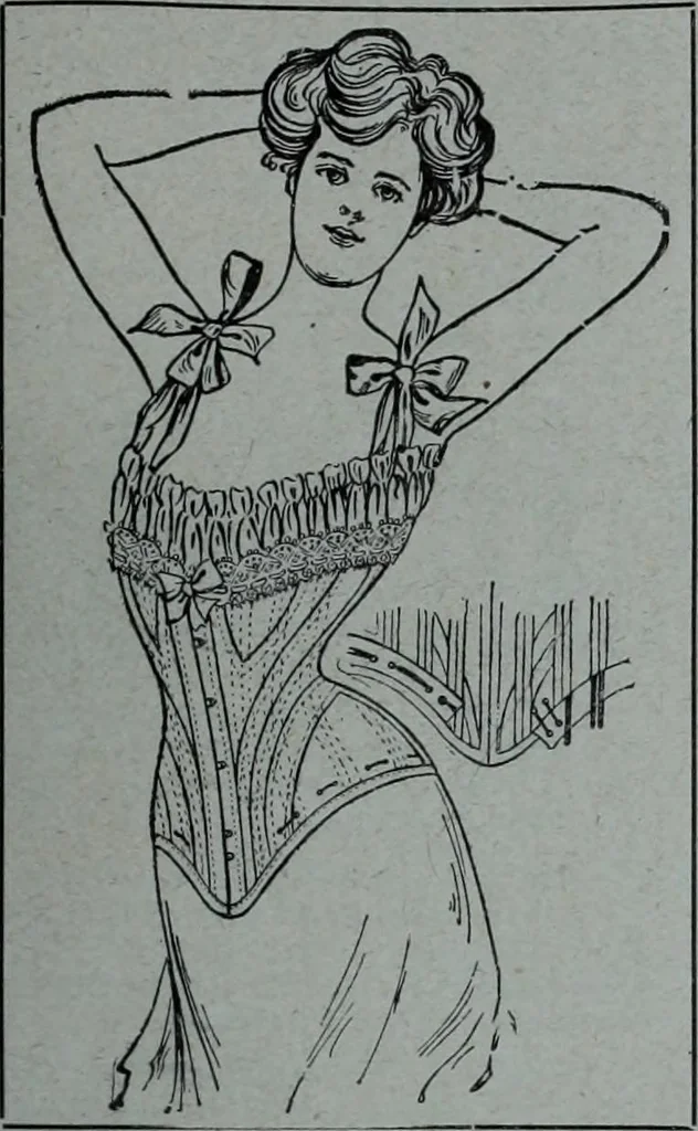 An illustration from Tissus et nouveauts 1906, 1906, leaf 244