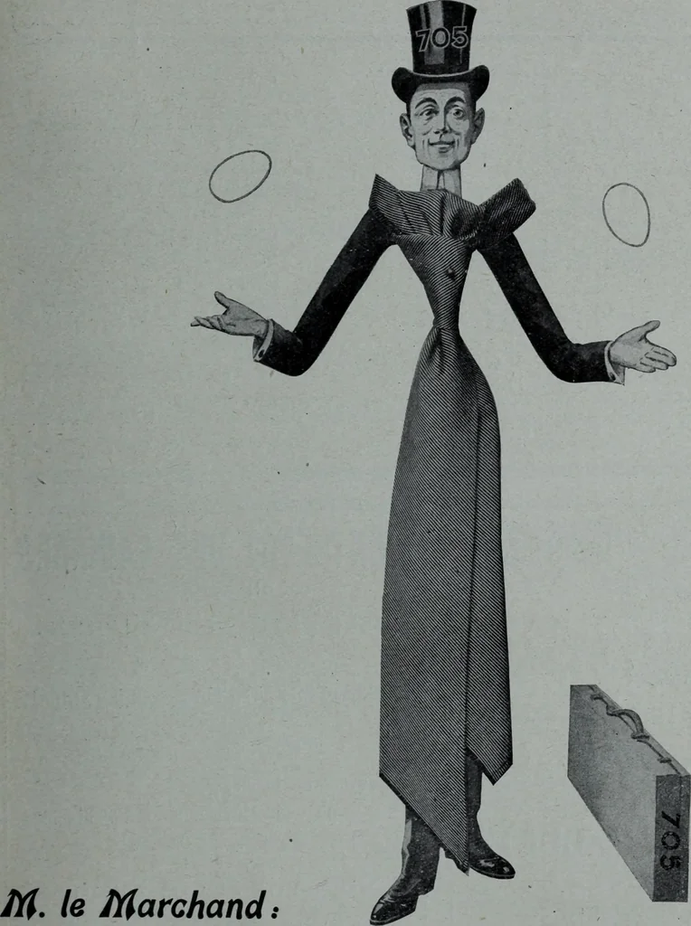 An illustration from Tissus et nouveauts 1906, 1906, leaf 248