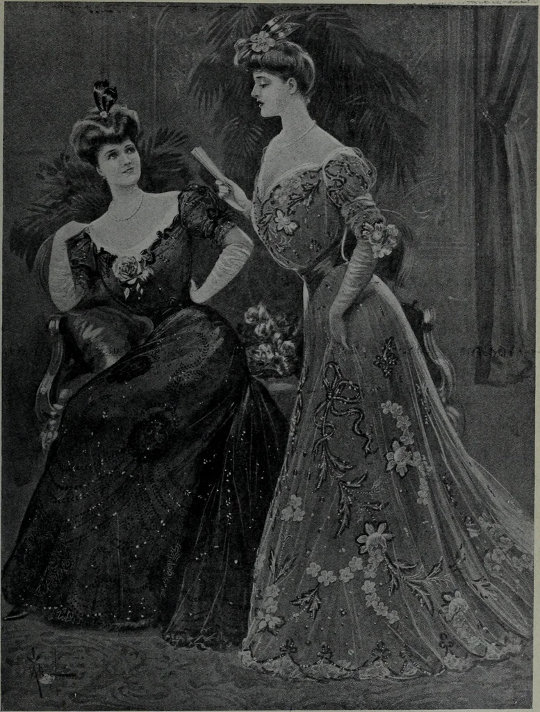 An illustration from Tissus et nouveauts 1906, 1906, leaf 30