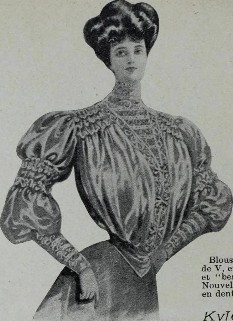 An illustration from Tissus et nouveauts 1906, 1906, leaf 33
