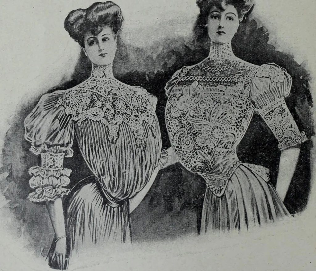 An illustration from Tissus et nouveauts 1906, 1906, leaf 33