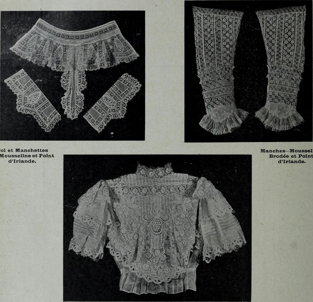 An illustration from Tissus et nouveauts 1906, 1906, leaf 343
