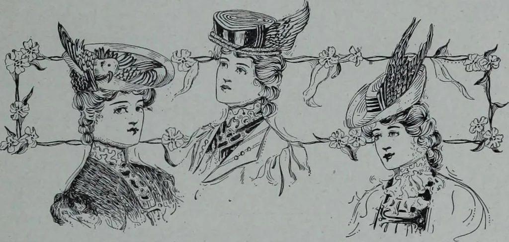An illustration from Tissus et nouveauts 1906, 1906, leaf 356