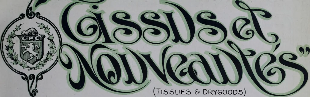 An illustration from Tissus et nouveauts 1906, 1906, leaf 370