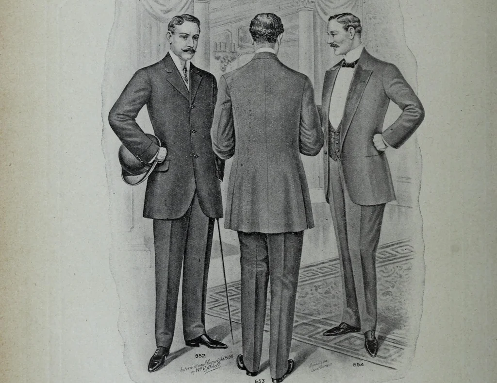An illustration from Tissus et nouveauts 1906, 1906, leaf 375