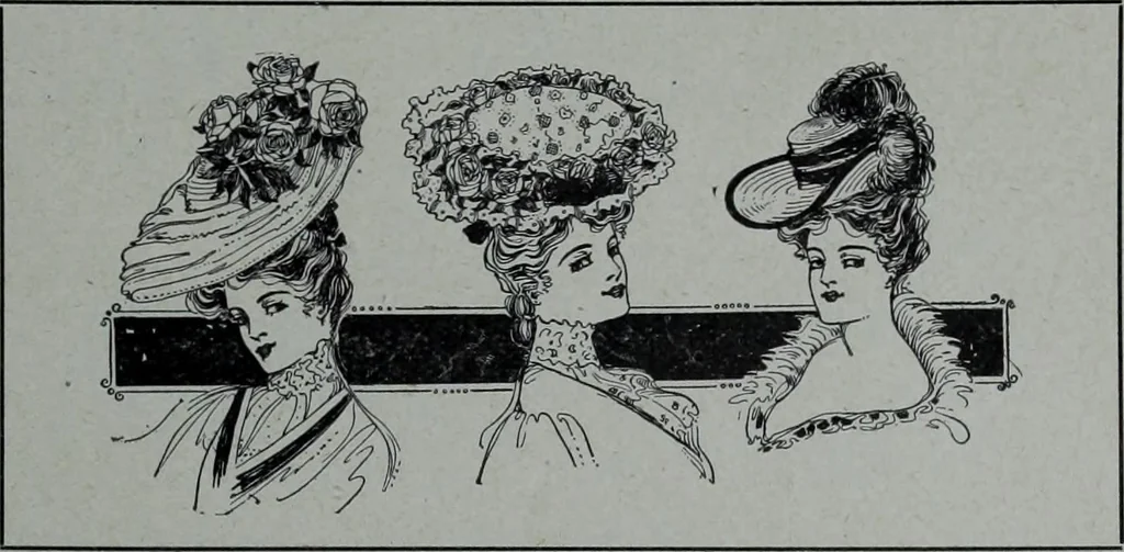 An illustration from Tissus et nouveauts 1906, 1906, leaf 408