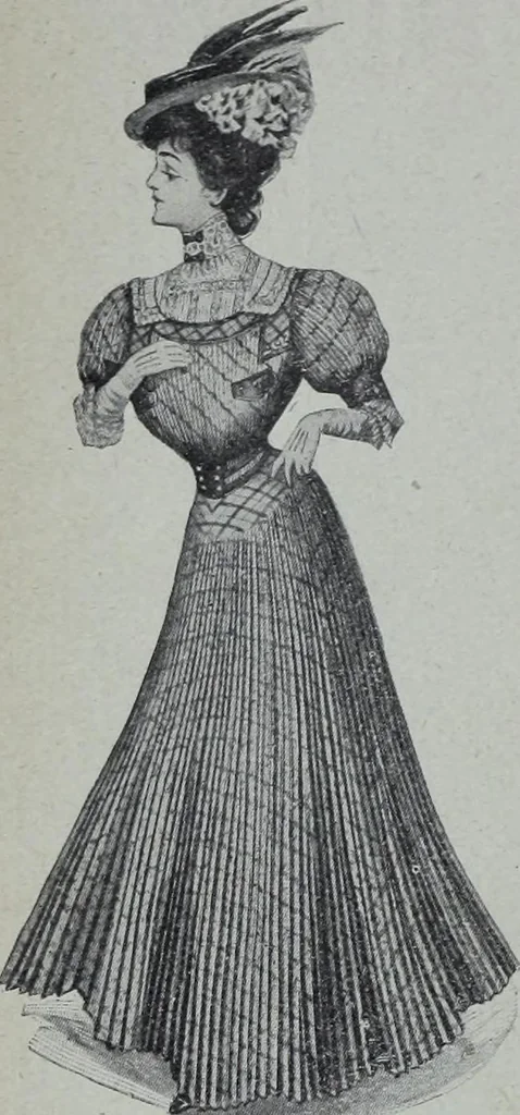 An illustration from Tissus et nouveauts 1906, 1906, leaf 481