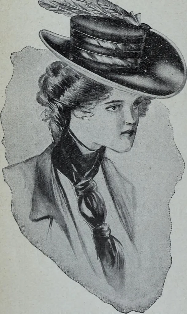 An illustration from Tissus et nouveauts 1906, 1906, leaf 547