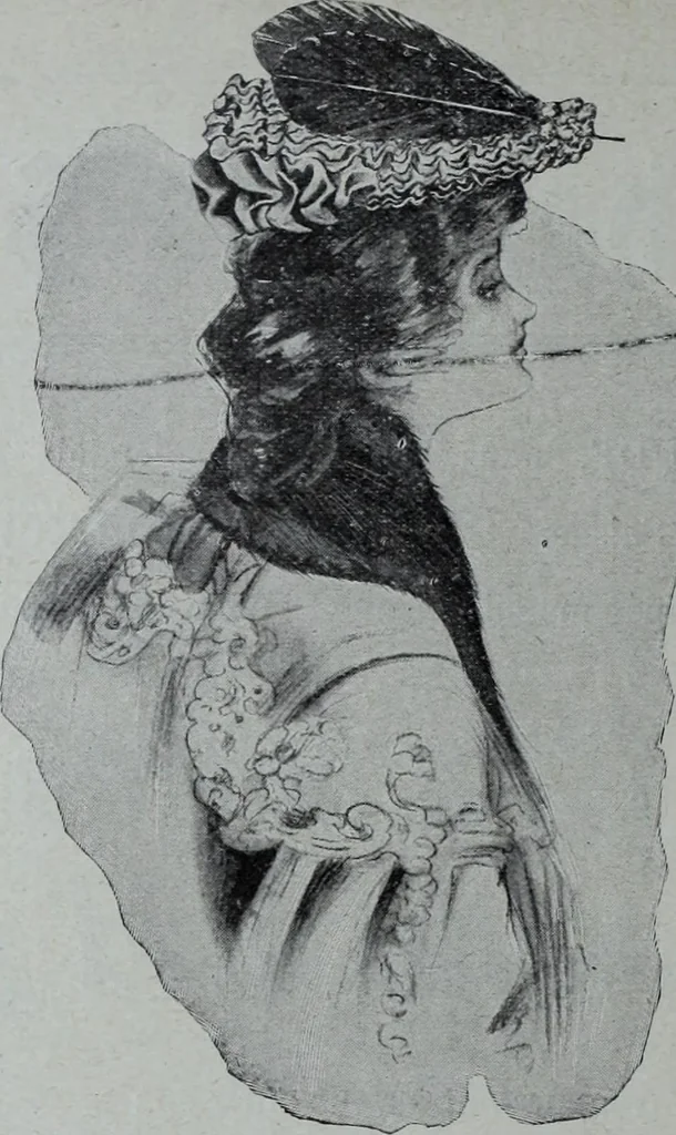 An illustration from Tissus et nouveauts 1906, 1906, leaf 547