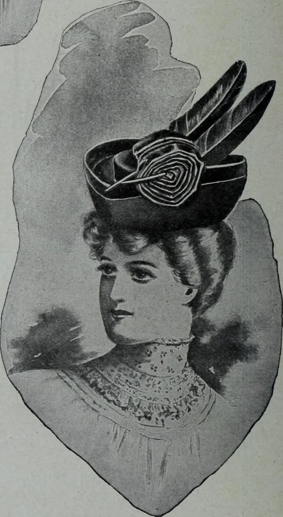 An illustration from Tissus et nouveauts 1906, 1906, leaf 547
