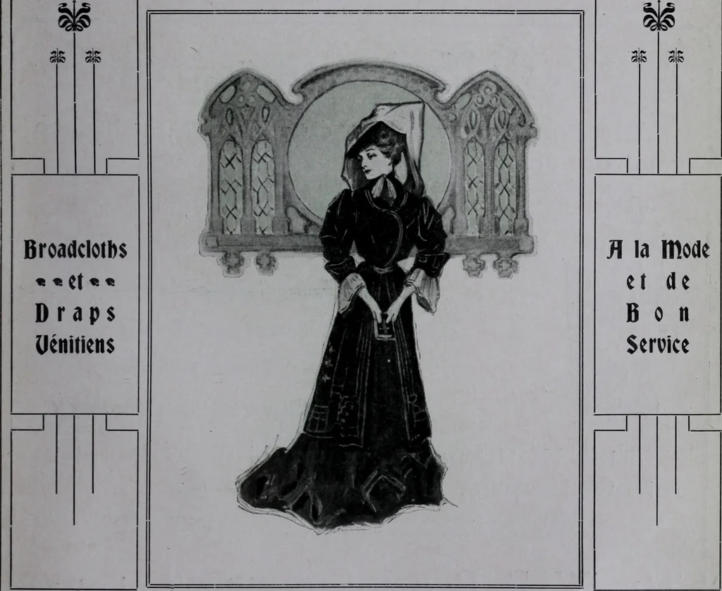 An illustration from Tissus et nouveauts 1906, 1906, leaf 596