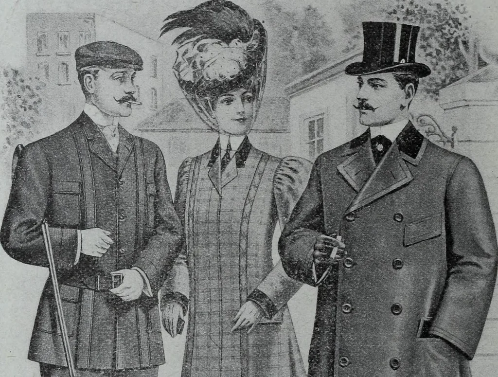 An illustration from Tissus et nouveauts 1906, 1906, leaf 613
